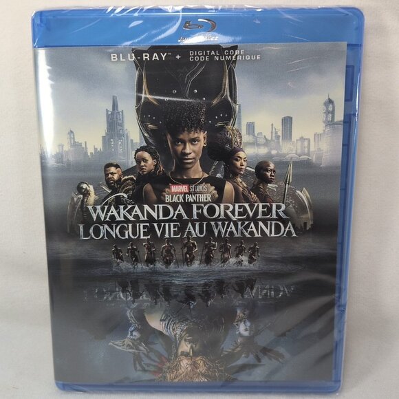 Black Panther: Wakanda Forever Blu-Ray New Sealed w/ slipcover BILINGUAL ENG FR - Picture 3 of 7